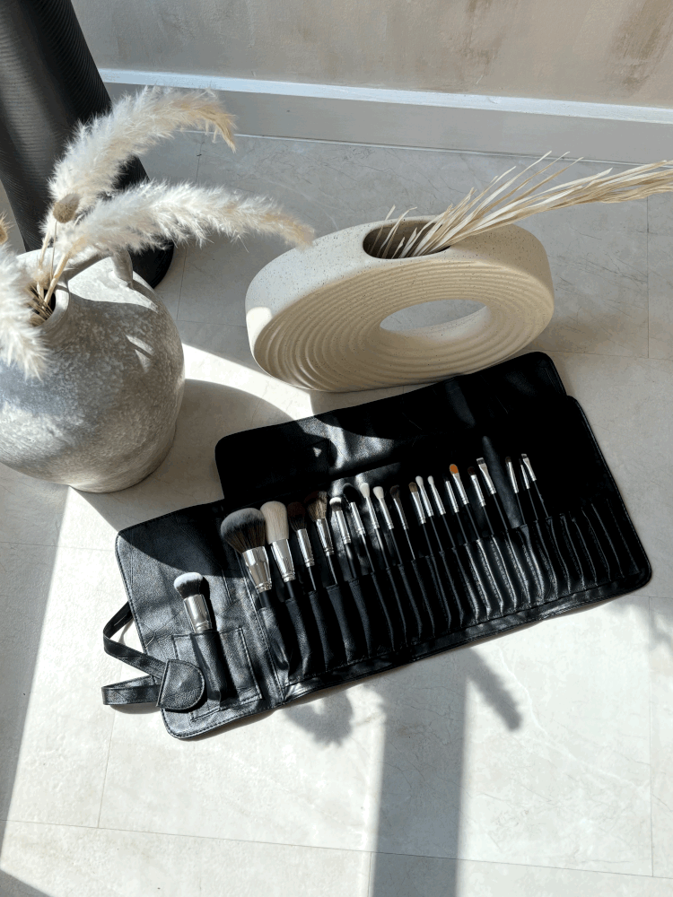Makeup Brush Holder Bag